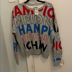 NWT Champion Reverse Weave Crew Sweatshirt